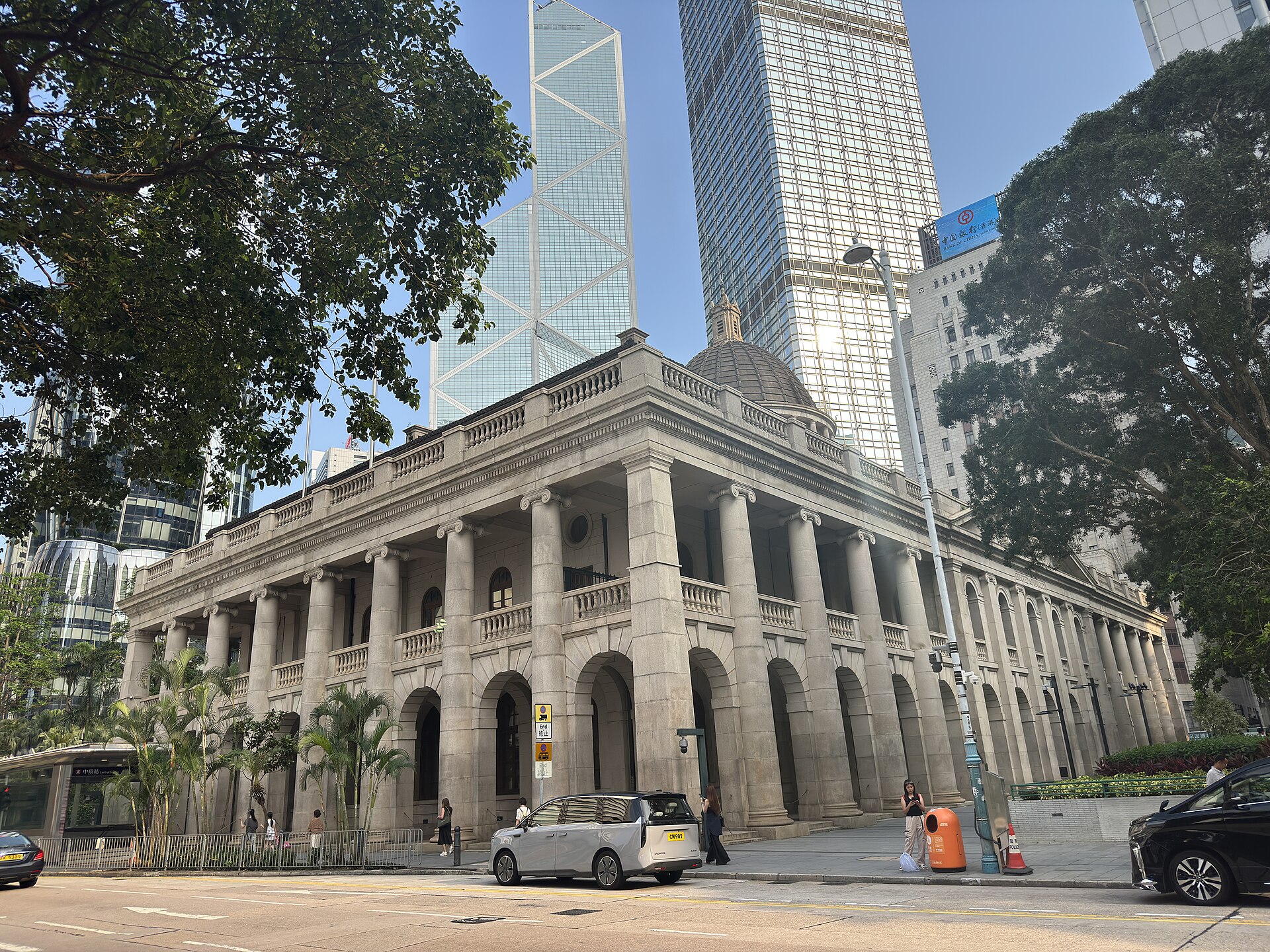 The Court of Final Appeal Building, Statue Square, Hong Kong — the court that ruled on both Wang family wills, in 2005 and again in 2015