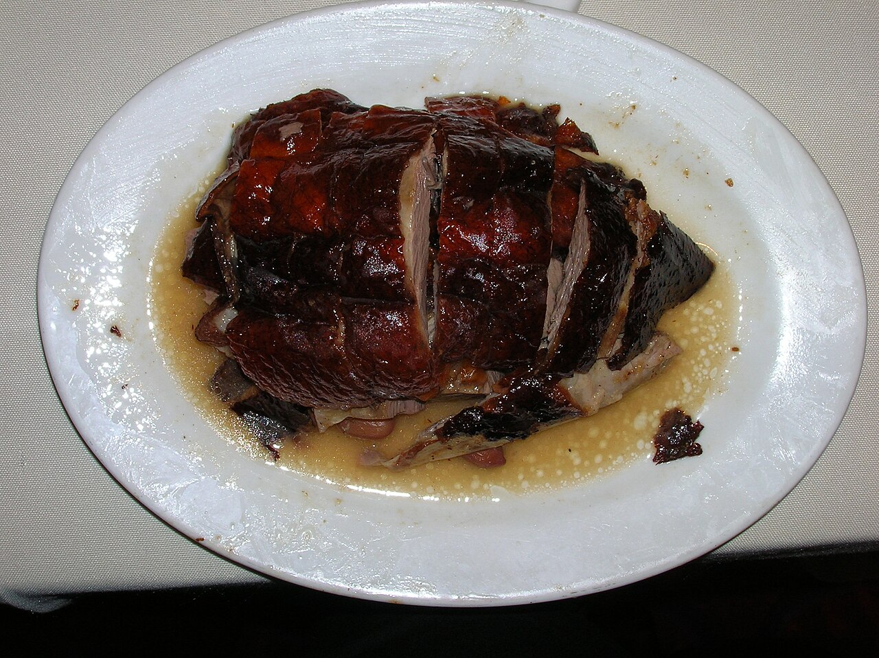 Yung Kee's famous roast goose