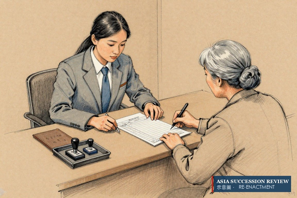 信托主任摆开公司印章、汇票与付款表——2003年12月备忘录里的三个心愿。