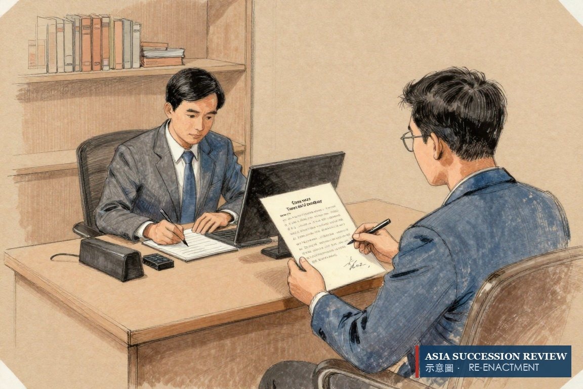 Trustee membalik akta untuk menunjukkan satu klausul — trustee membayar sesuai akta dan tidak lebih.