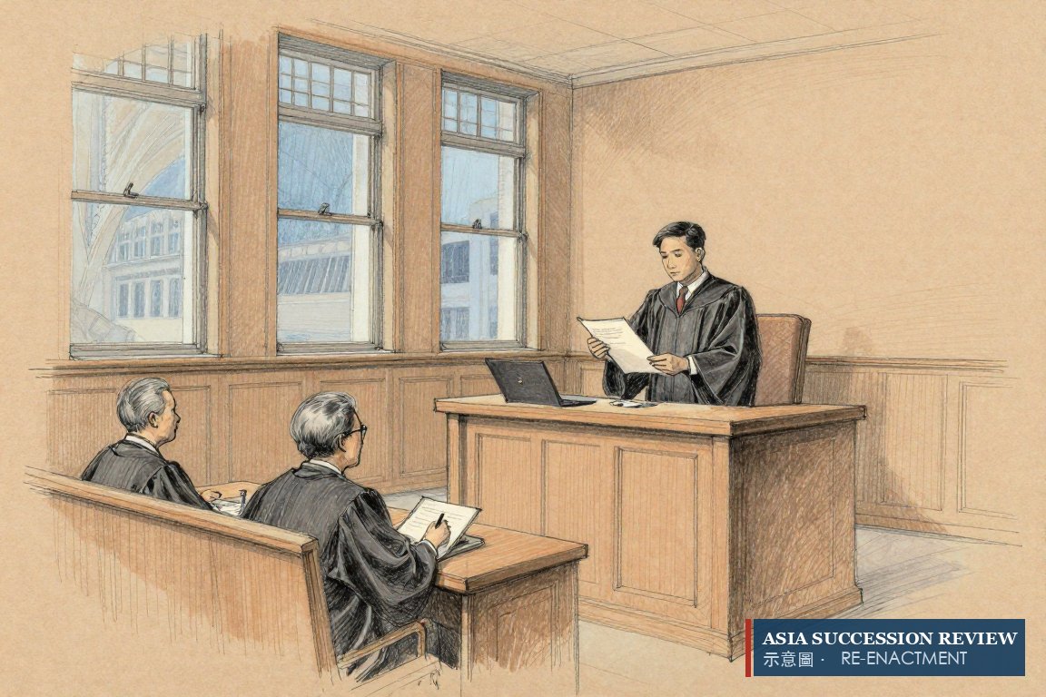 A judge lifts a bound grant as if to set it aside: section 32 allows revocation for sufficient cause.