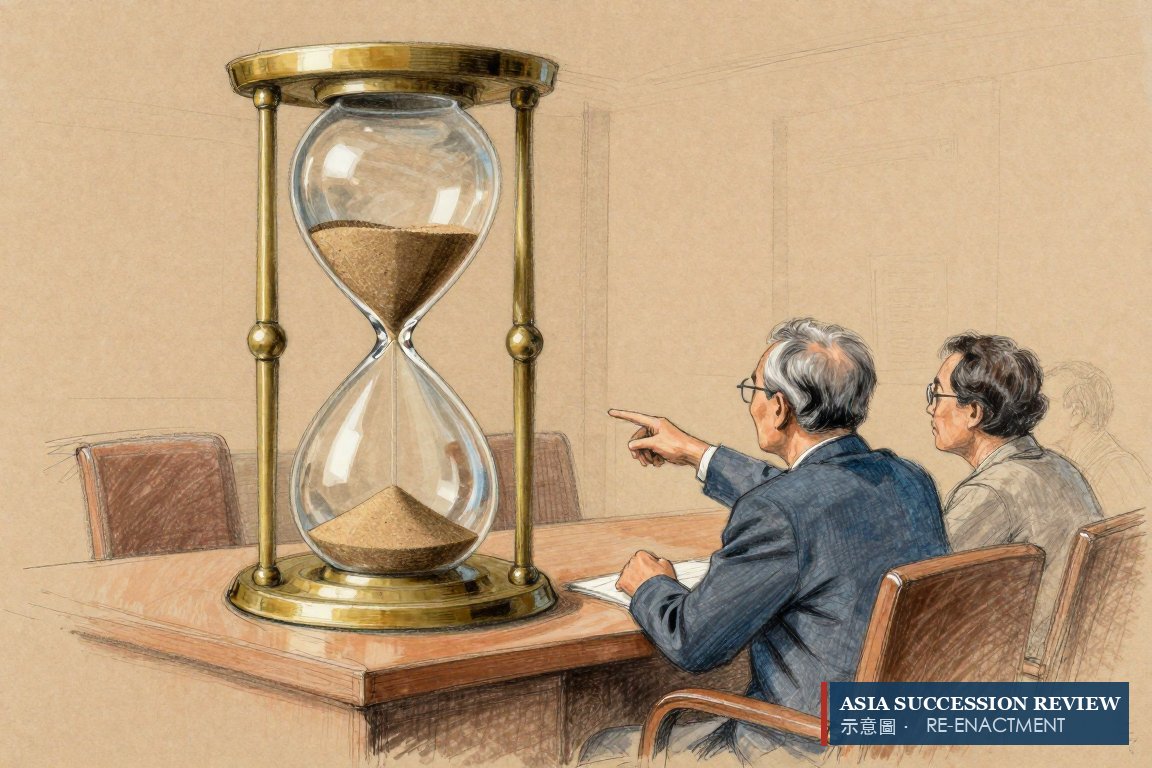 An hourglass with most sand still above: twelve years to claim an estate share under section 23.