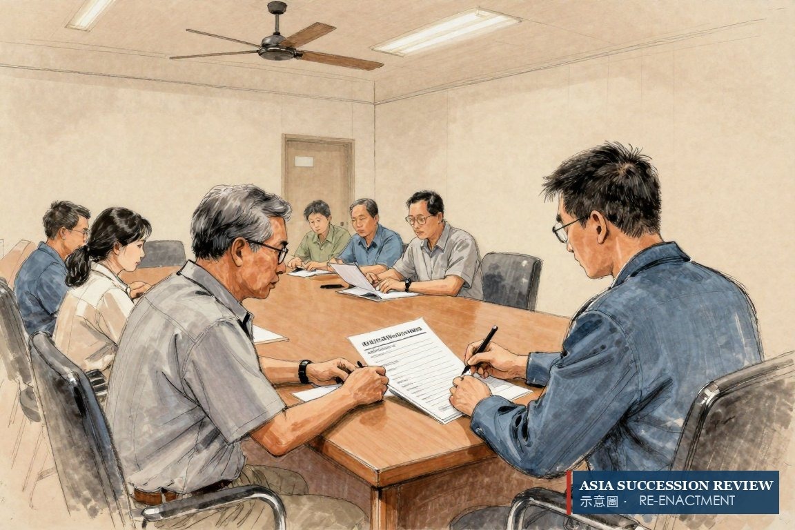 創辦人把股份轉讓書交給受託人——股權2009年即已入信託,而非留待身後。