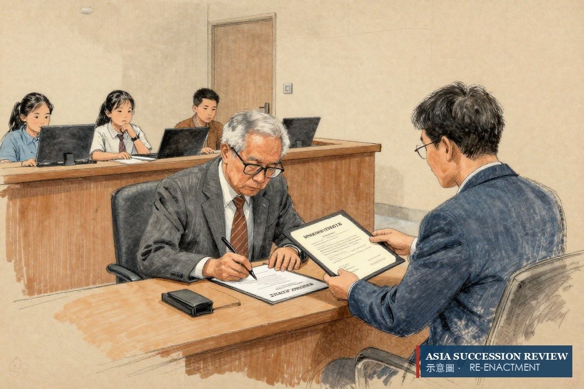 The founder settles the group holdings into a Singapore trust in his own lifetime.