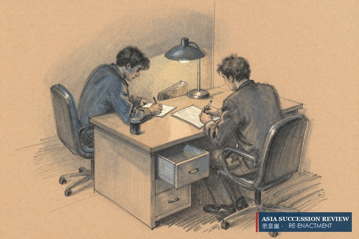 A one-page buy-back option letter signed at night by two men — and nobody else told.