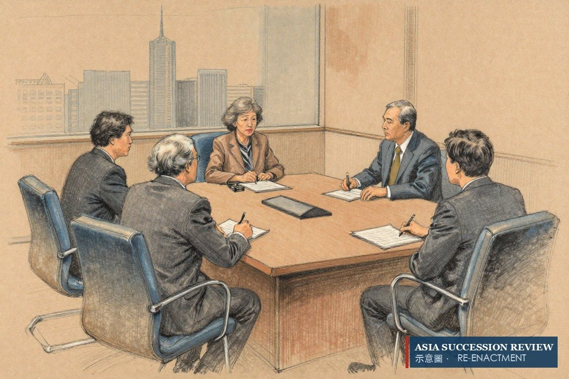 Pengadilan menolak injunction; dewan mengangkat sang matriark sebagai ketua pada Mei 2008.