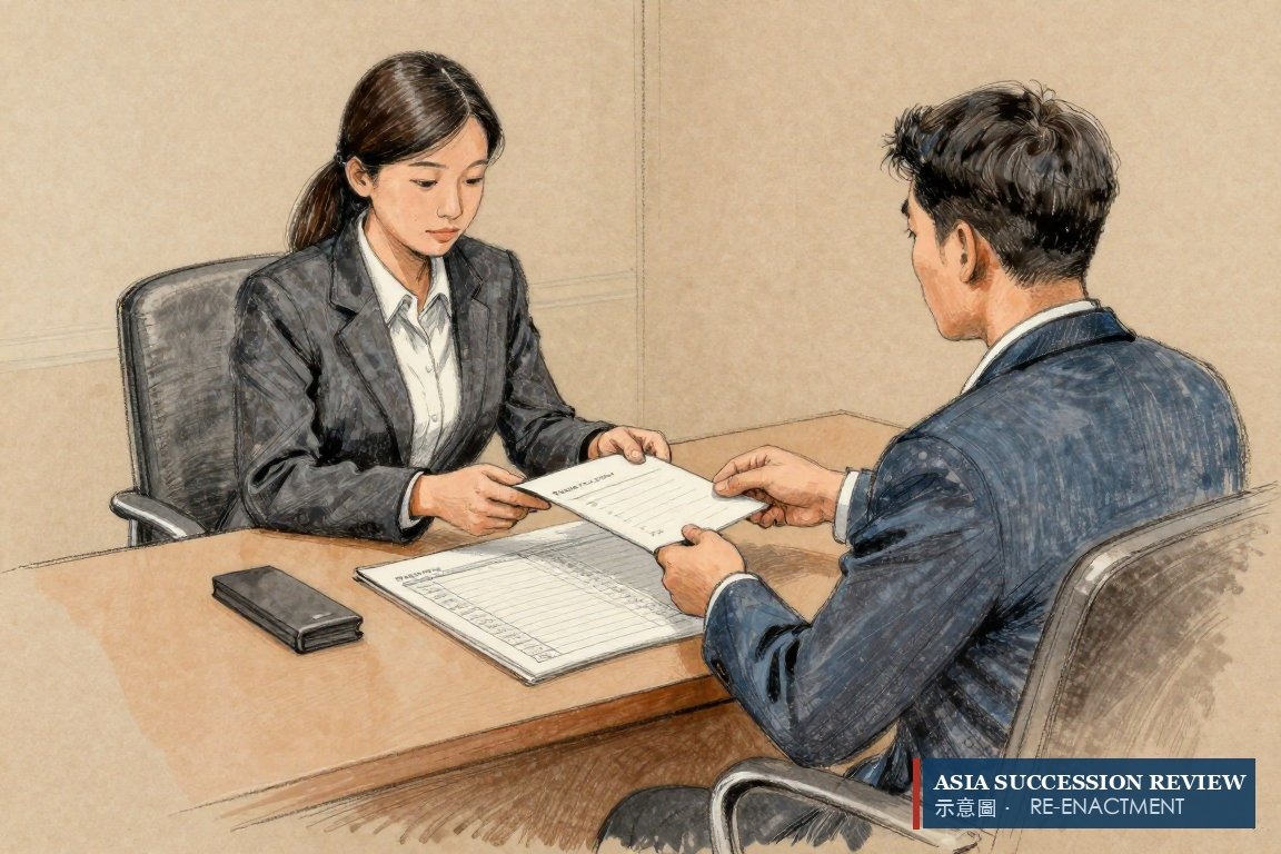 Surat dari trustee, bukan pengadilan, mengakhiri kepentingan salah satu saudara atas saham keluarga.