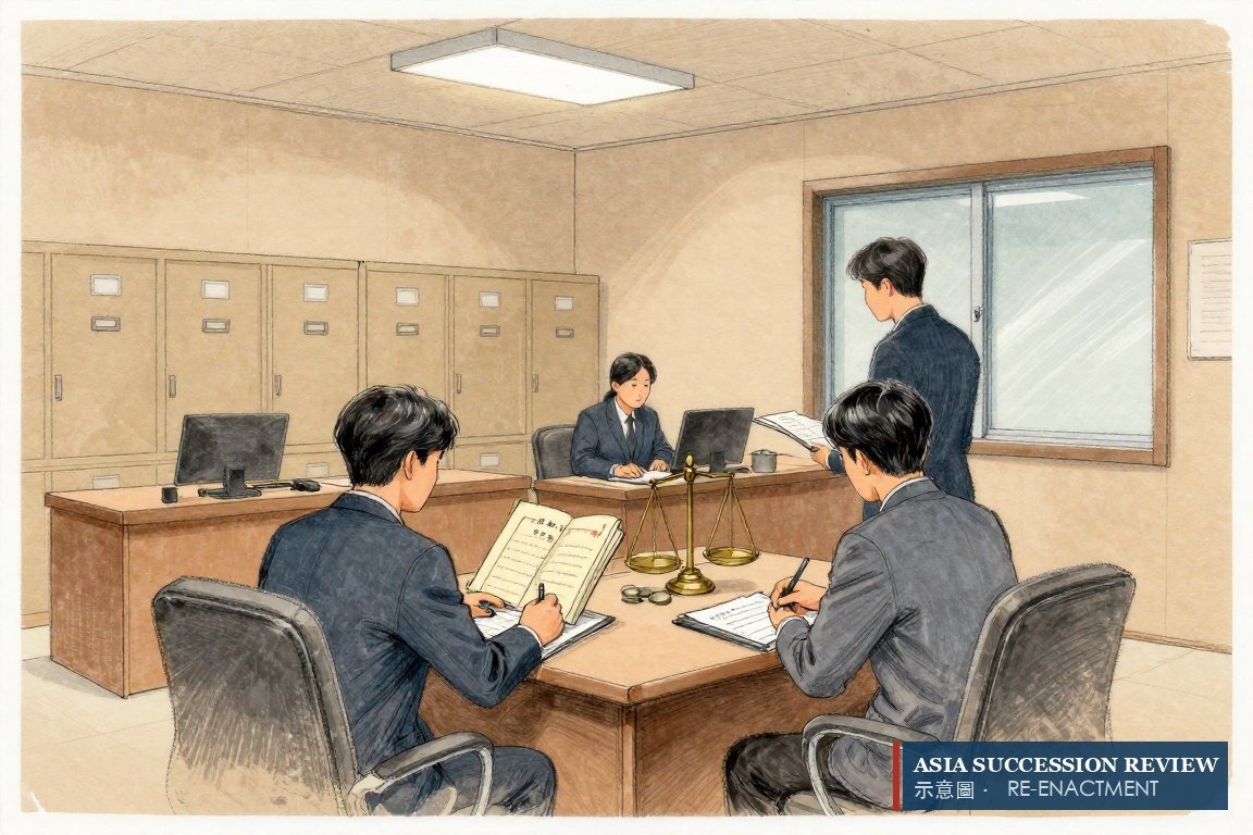 Assessors weigh share certificates against coin — the controlling block valued at a 20 per cent uplift.