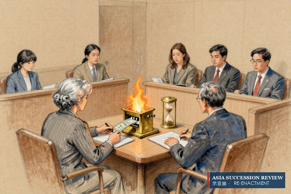 一台烧钞票当燃料的机器：已付出640万美元，十六个月没有一位宣誓证人。