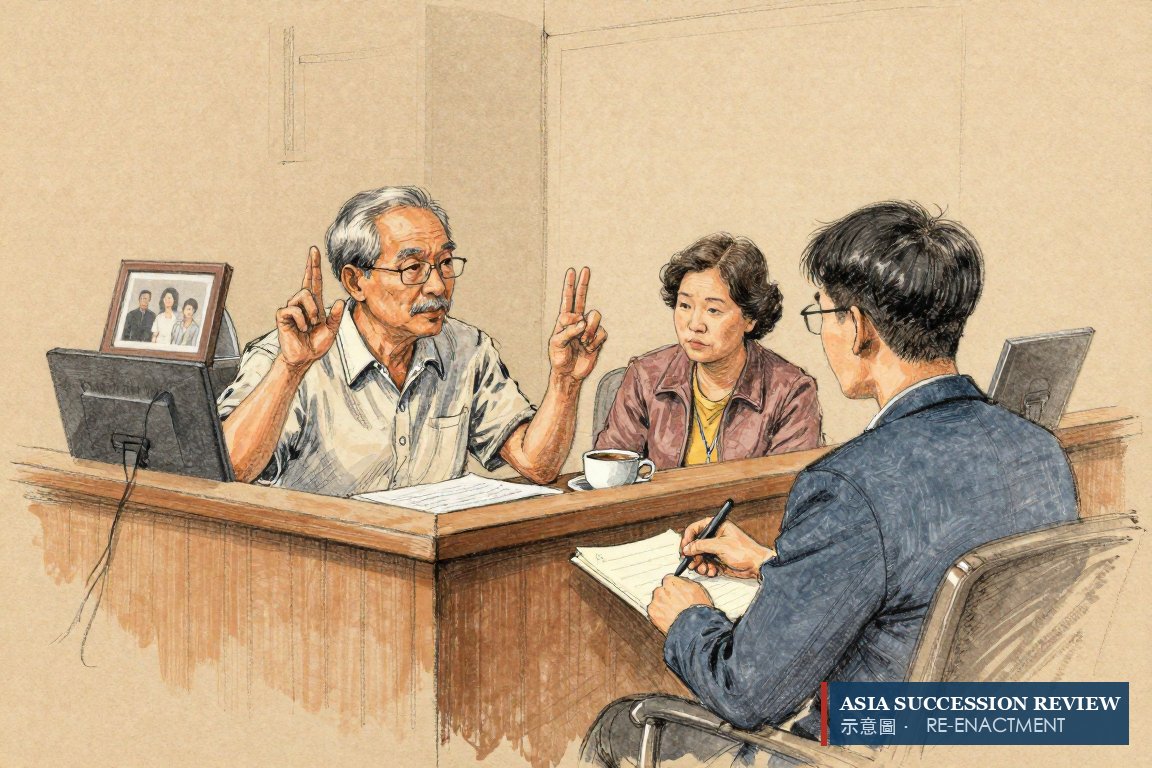创办人竖起三根手指：妻子有保障、子女受保护、有信任的人看着钱。