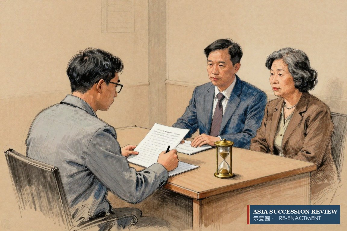 审计师在固定日期把年度账目交给家人：沉默在第31天成为违约。
