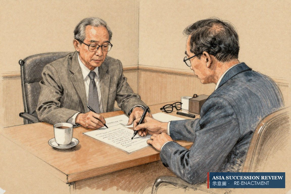 創辦人加上一句話，把其餘一切都兜住。