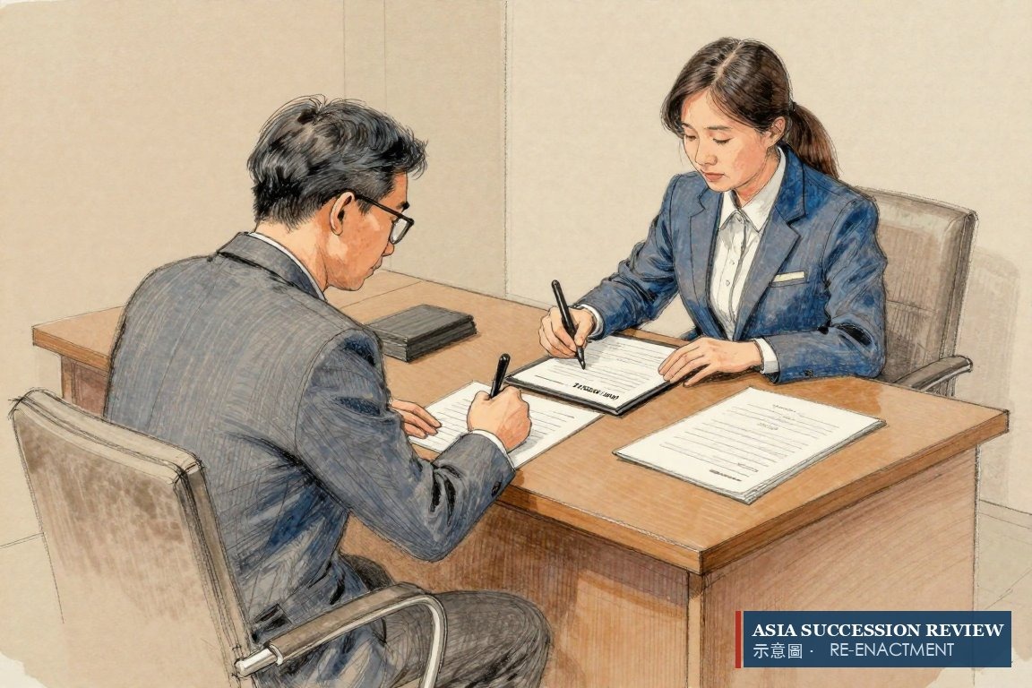 营运集团在她生前已注入新加坡信托——自始就不属于遗产。