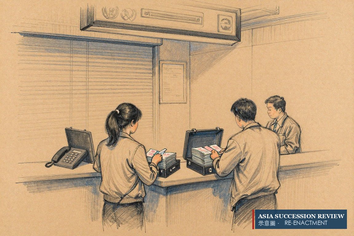 妻子第二次筹措赎金；丈夫1990年被掳，从此下落不明。