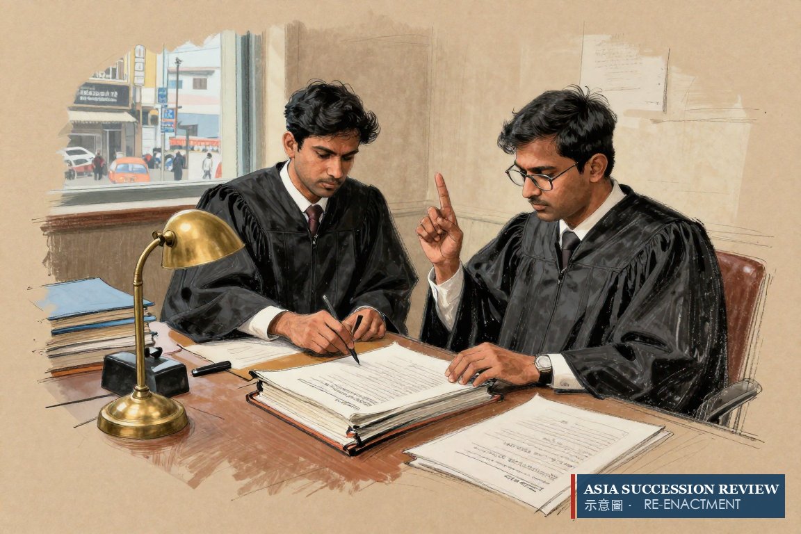 Two lawyers trace a clause with a finger, two fingers raised: the Trusts say both nominee directors must vote yes.
