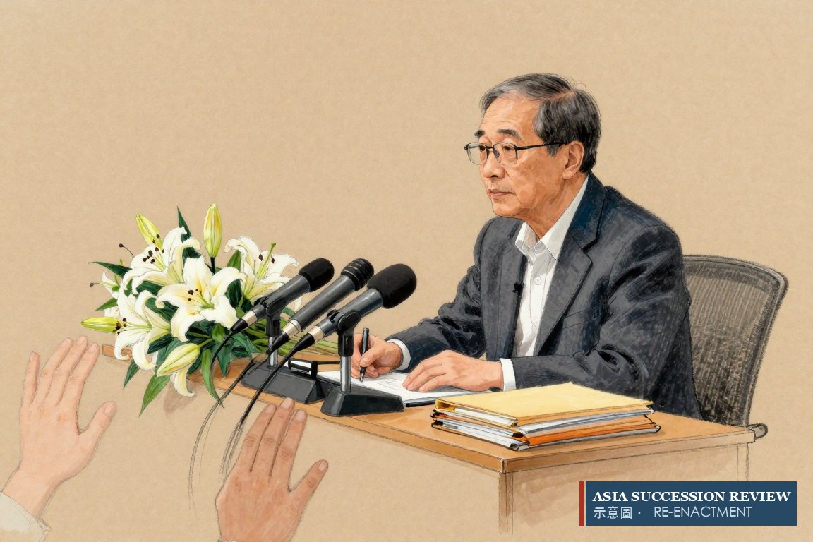 一位台湾老歌手坐在记者会麦克风前：2026年9月11日，他说遗嘱已经办好。