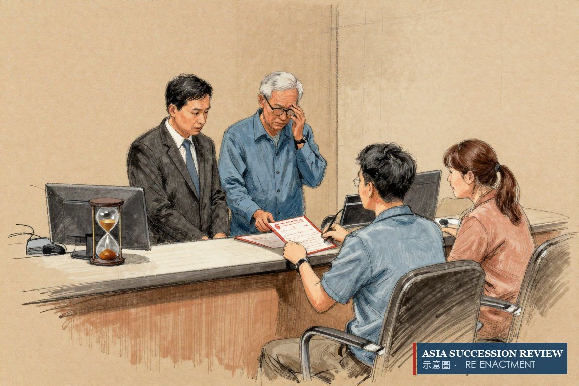 夫妇领到盖印的产权，老人身旁的律师摇头：第46条保护买家。