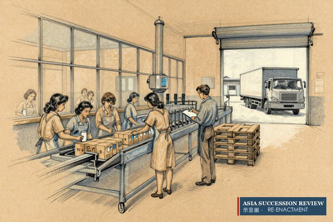 Pabrik yang membuat minuman karton pertama di kawasan ini, tercatat di bursa Singapura pada 1969.
