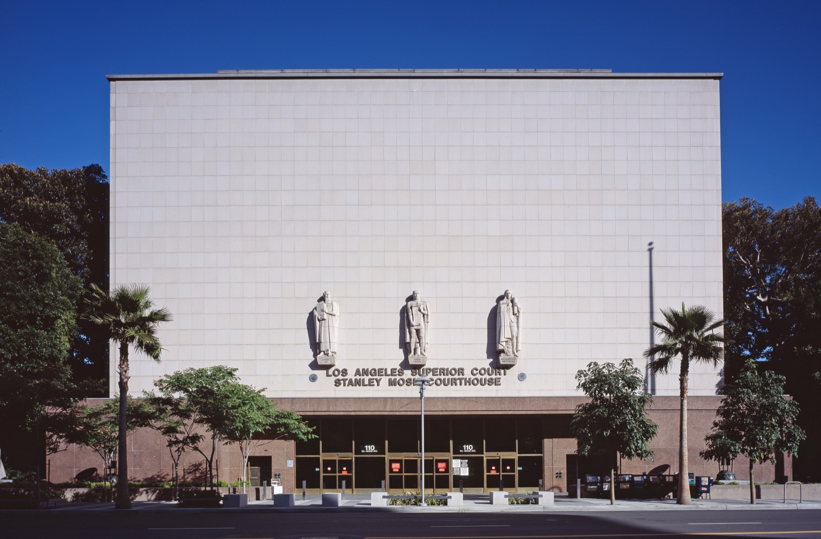 The Stanley Mosk Courthouse of the Los Angeles Superior Court, where Wladimir Klitschko filed on 24 September 2026 to become temporary guardian of his daughter's estate