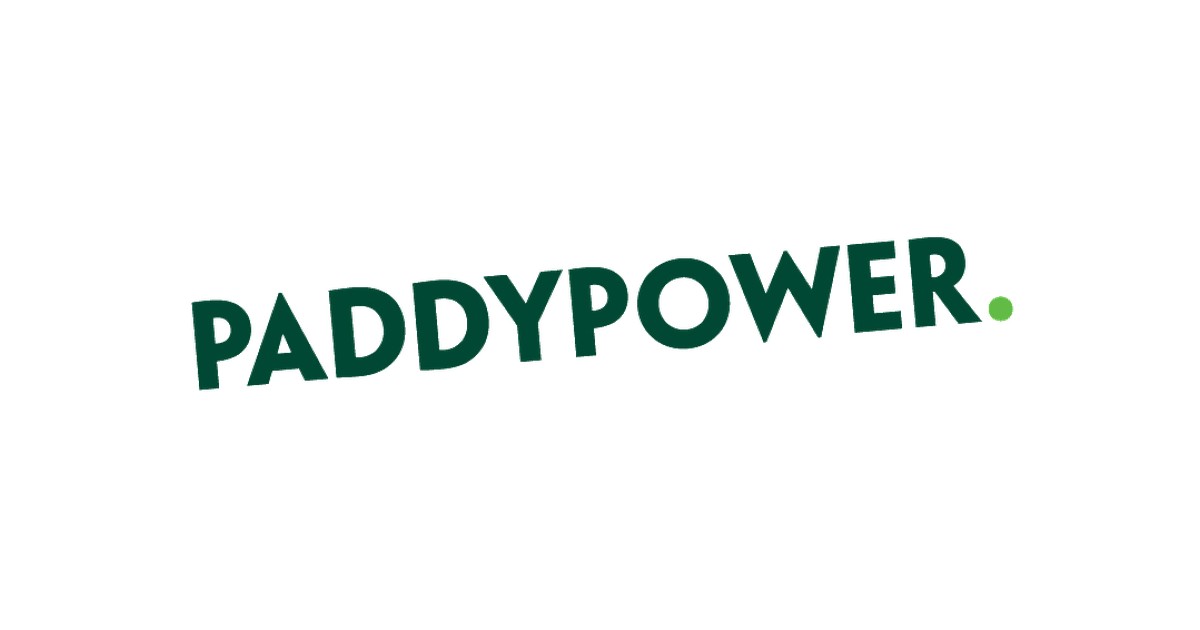 The Paddy Power logo in dark green capitals. Paddy Power, now part of Flutter Entertainment, was created in 1988 by David Power, Stewart Kenny and John Corcoran